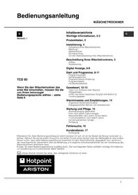 TCD 83B 6H/Z HOTPOINT