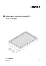Bedienungsanleitung BORA PT 11 Herd