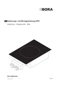 Bedienungsanleitung BORA PIW 1 Herd