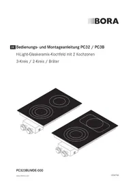 Bedienungsanleitung BORA PC 3B Herd