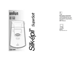 BRAUN Silk-Epil SuperSoft EE 1570 - Epilierer