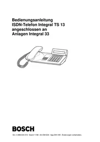 BOSCH TS 13 - Telefon