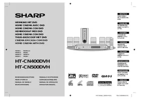 SHARP HT-CN500DVH - Audio System