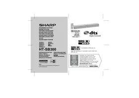 SHARP HT-SB300 - Soundbar
