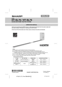 SHARP HT-SL70 - Soundbar