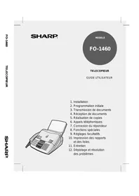SHARP FO-1460 - Télécopieur
