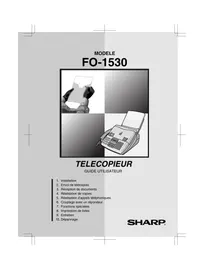 SHARP FO-1530 - Imprimante Fax
