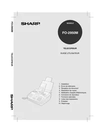 SHARP FO-2950M - Fax machine