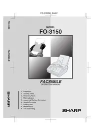 SHARP FO-3150 - Fax machine