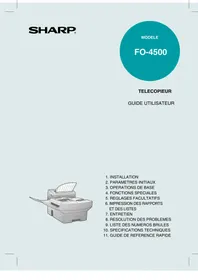 SHARP FO-4500 - Télécopieur
