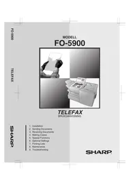 SHARP FO-5900SE - Fax machine