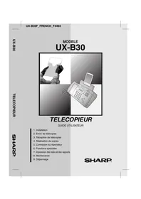 SHARP UX-B30 - Fax machine