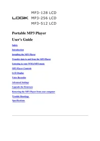 Logik MP3-128 LCD - Mp3 player