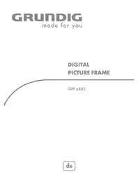 GRUNDIG GPF 6885 - Digitaler Fotorahmen