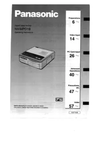 PANASONIC NV-MPD1B - Drucker