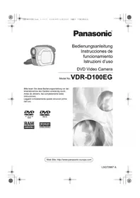 PANASONIC VDR-D100E - Camcorder