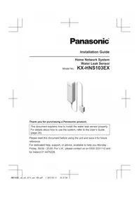PANASONIC KX-HNS103EX - Home Automation