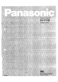 PANASONIC NV-FV1B - Videorekorder