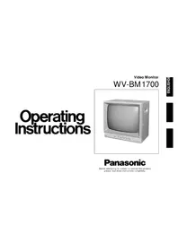 PANASONIC WV-BM1700 - Überwachungskamera
