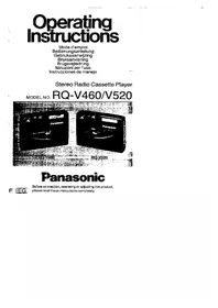 PANASONIC RQ-V520 - Hi-Fi-System