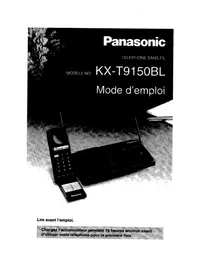 PANASONIC KX-T9150BL - Telefonzubehör