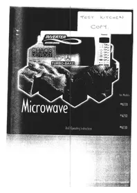 PANASONIC NN-A720 - Mikrowellenherd