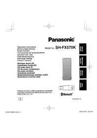 PANASONIC SH-FX570K - Hi-Fi-System