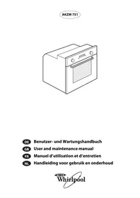 WHIRLPOOL AKZM 751/WH - Einbaubackofen