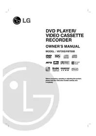 LG V8705S - DVD Player / VCR