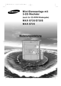 SAMSUNG MAX-S725 - CD-Player