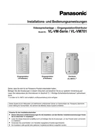 PANASONIC VL-VM301 - Intercom