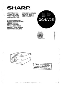 SHARP XG-NV2E - Projektor