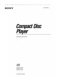 SONY CDP-C37 - CD-Player