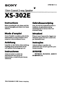 XS-302E SONY