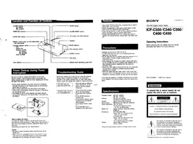 SONY ICF-C320 - Radiowecker