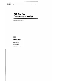 SONY CFD-616 - Hi-Fi-System