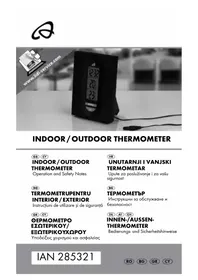 Manual AURIOL IAN 285321 Stație Meteo