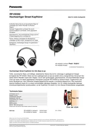 PANASONIC RP-HX550 - Kopfhörer