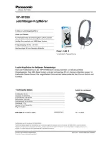 RP-HT030 PANASONIC