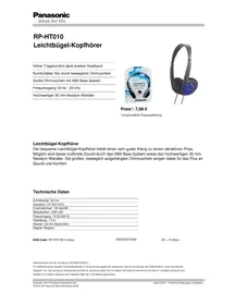 RP-HT010 PANASONIC