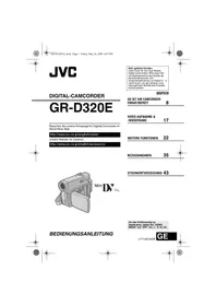 JVC GR-D320E - Caméscope