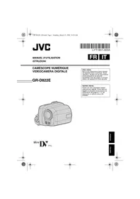 JVC GR-D822E - Caméscope