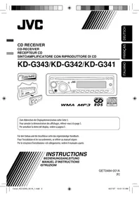JVC KD-G343 - Autoradio