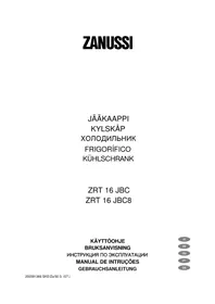 ZANUSSI ZRT16JBC8 - Jääkaappi