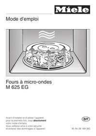 MIELE M 625 EG - Four à micro-ondes