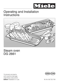 MIELE DG2661 - Steam oven
