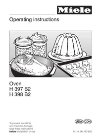 MIELE H 397 B2 - Built-in oven