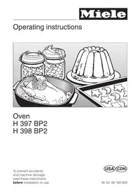 MIELE H 397 BP2 - Built-in oven