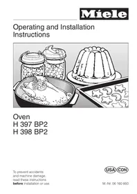 MIELE H 398 BP2 - Built-in oven