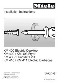 MIELE KM 408-1 GRIL - Hob